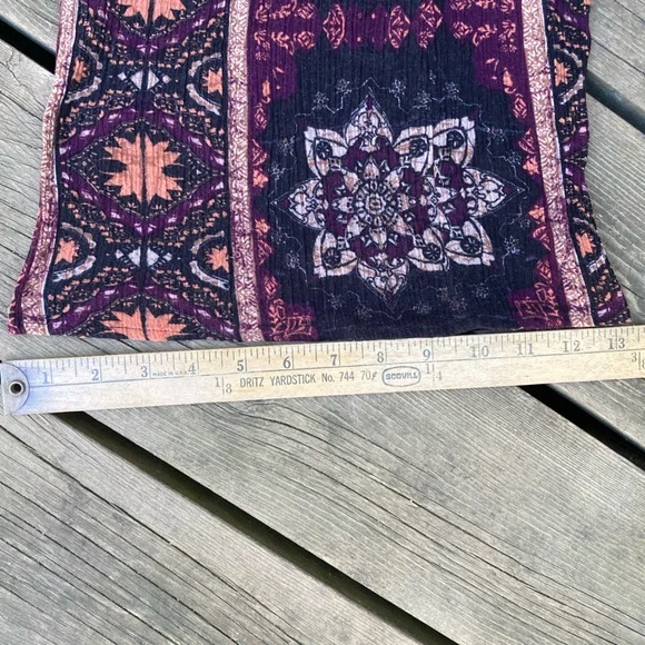 KENDALL KYLIE Skirt Pants Shorts Wide Leg Capri Black Red Maroon Size Small - Picture 11 of 14